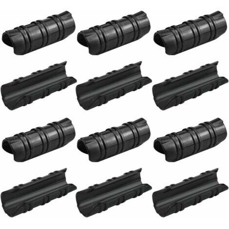Serre Clips 25mm Clips Serre de Jardin Résistance aux Températures Elevées Fixation Bache Serre Durable Facile a Utiliser 100 Pcs