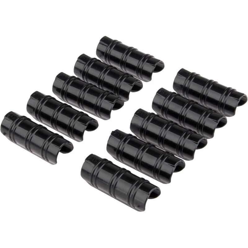 Jusch - Serre Clips,Pinces à Tuyau pour la Fixation des Housses au Jardin Serres,des Films,des Plantes,20pcs 19mm