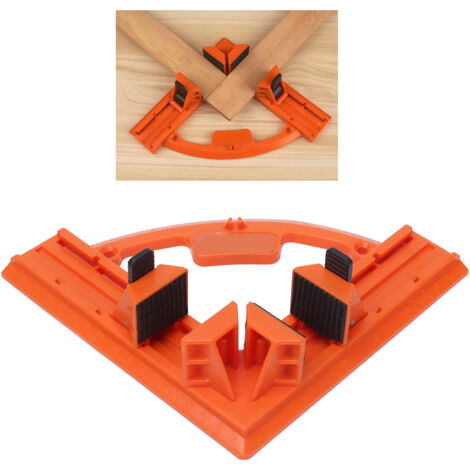 Serre d'angle à 90° Échelle numérique Bouquet de 1 Pince de positionnement en plastique 175x175mm Pour aquarium Bois Cadres photos