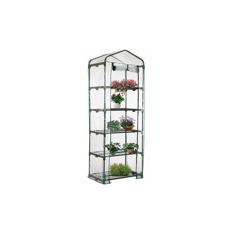 Yzmrbdqc - Bâche Amovible Balcon Terrasse Tente, 6949187cm, blanc&vert(Sans support)