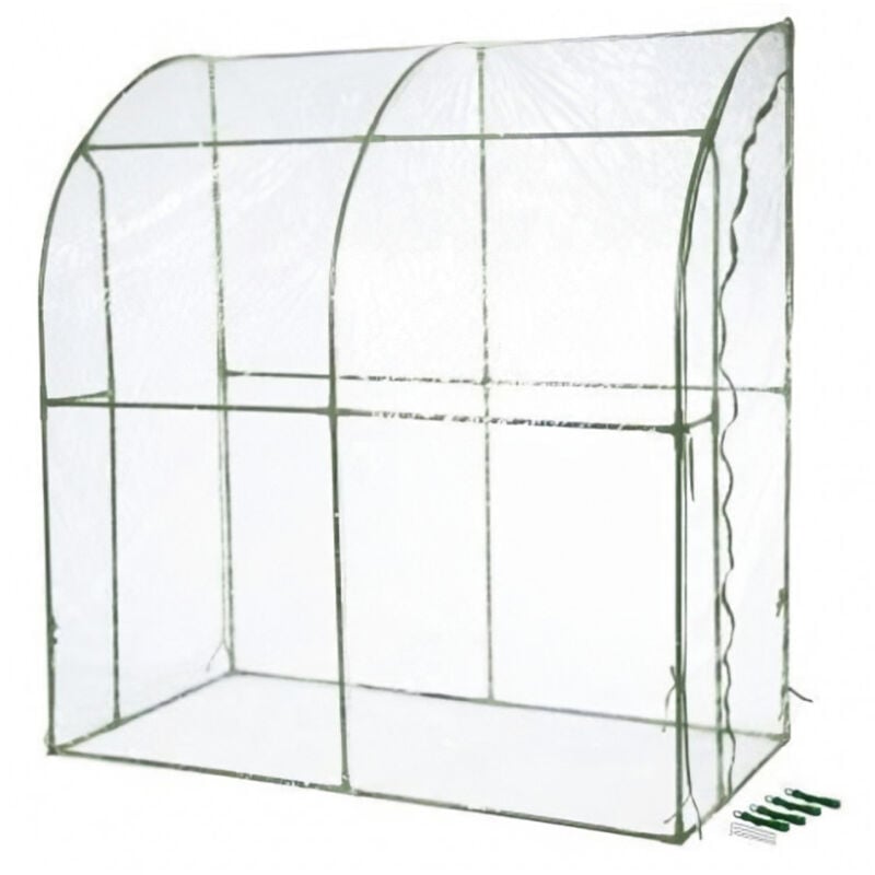 Serre de Jardin H215 x 200 x 100 - Nature