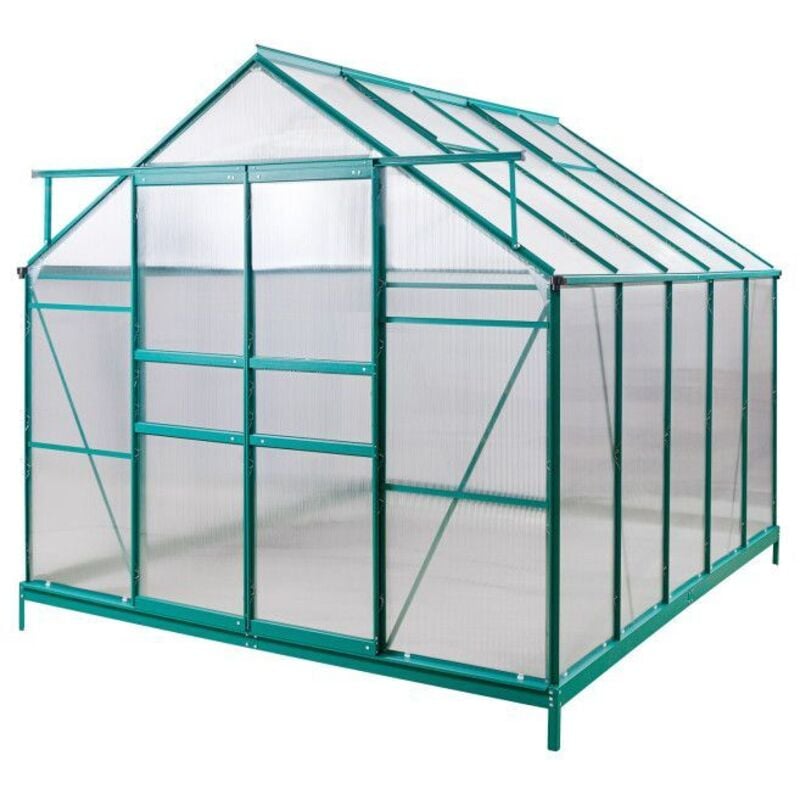 Dema - Serre de jardin alu 'den haag' 7 m²