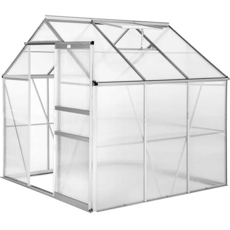 Serre de jardin Aluminium 190 x 185 x 195 cm. Qualité et Robustesse