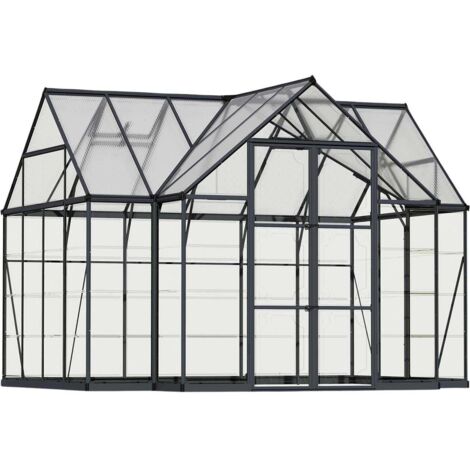 Serre de jardin en aluminium et polycarbonate Victory Orangerie