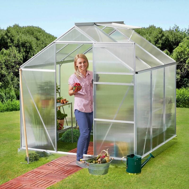 Serre de jardin en aluminium Werka Pro 3,6m2