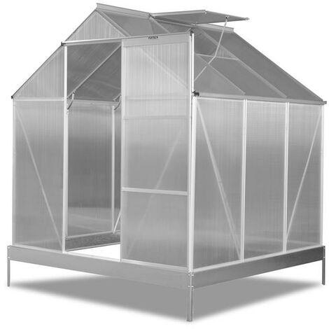 Serre polycarbonate Supra avec embase - Jardin Couvert