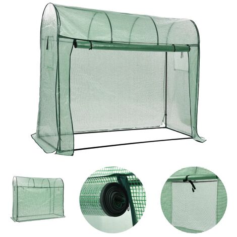 Serre de Jardin  Serre De Jardinage avec porte zippée 200x80x170 cm 71143