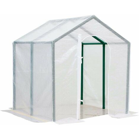 Serre de jardin violette, 2x2x2,2 m - verdemax