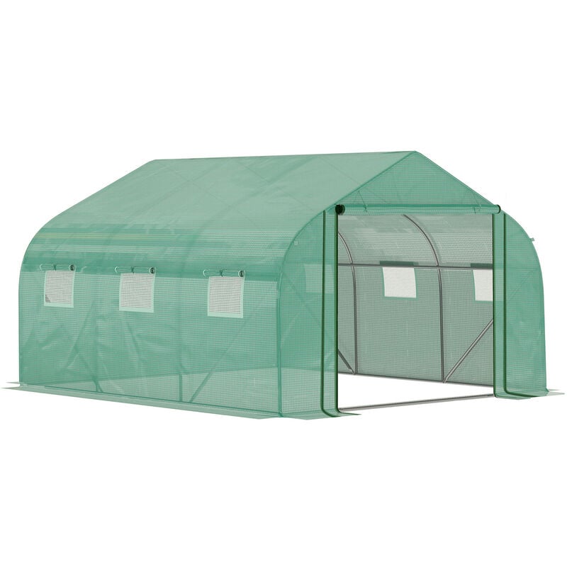 MH - Serre de jardin xxl Tunnel philip verte