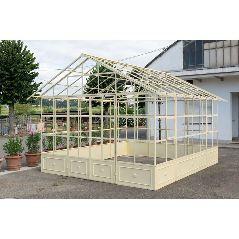 Serre en fer L350XPR400XH296 cm