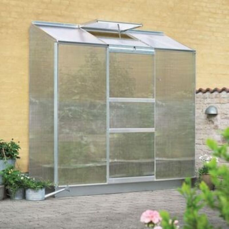 Altan 3 polycarbonate avec base - 1.30 m², Couleur Noir
