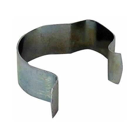 Serre Gaine En Acier Chromé Pour Tube De Mancheron ø: 22mm.