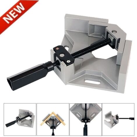Serre-joint 90 ° à angle droit de serrage du bois Vice Bois Métal soudure sghakiuty2060