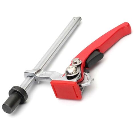 Serre-joint à cliquet robuste pour établi, dispositif de serrage rapide pour table ---