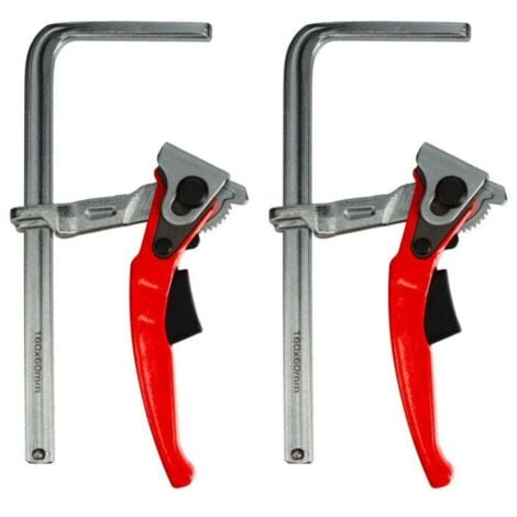 SHMSHNG Serre joint à levier 300mm X2 - rapide adapté rail de guidage, 300x60mm - RWSerre-joint