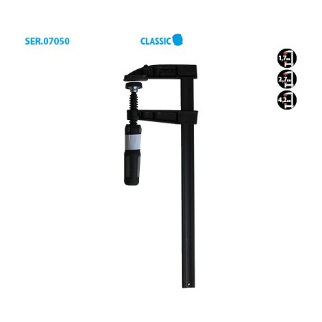 Leman - Serre-joint à manche saillie 90 serrage 250 - 7070.187.025