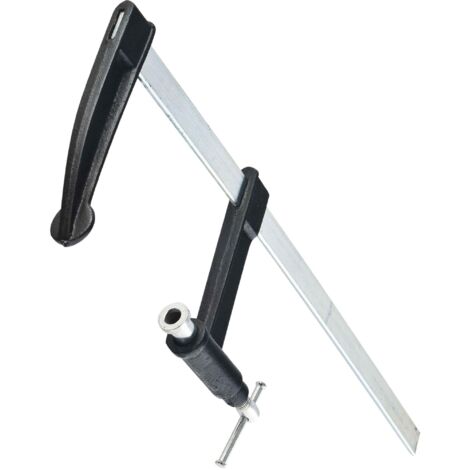 Serre-joint à pompe 50 cm – Capacité de serrage 12 cm – Pour maçonnerie et coffrage bois – Outil professionnel durable – Cogex