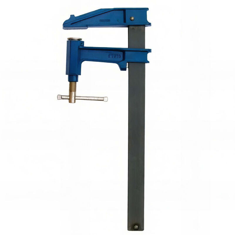 Serre-joint à pompe saillie 120 mm section 35 x 8 mm l. 1500 mm - 120.358.150 Leman