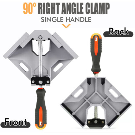 Serre-joint Angulaire 90° Rapide - Pour Soudure, Verre, Menuiserie & Fixation Multiusage (Lot de 2 pièces)