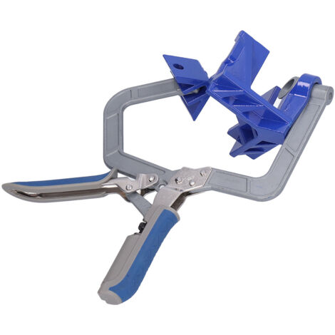 Serre-joint d'angle à 90° avec poignée à réglage rapide - Accessoire de menuiserie