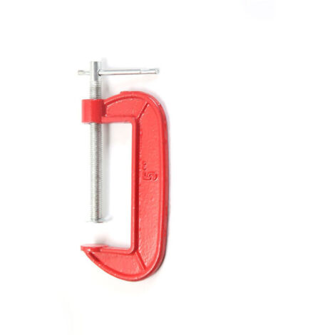 Serre joint en C Clamp 12 Pièces g Clamp,Mini Serre-joint en G Metal 55mm Ouverture