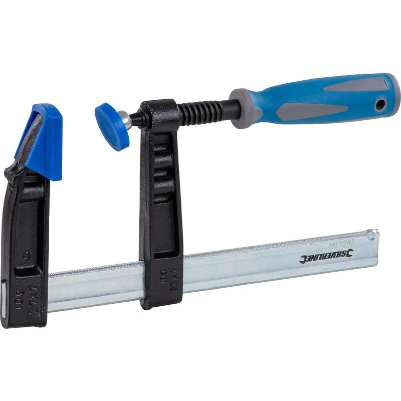 Serre-joint en f 200/100MM Silverline 282369