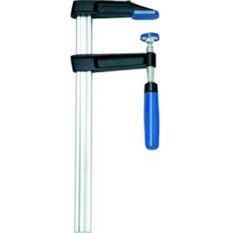 Serre-joint en fonte malléable, Capacité de serrage : 100 mm, Portée 50 mm, Glissière 15 x 5 mm