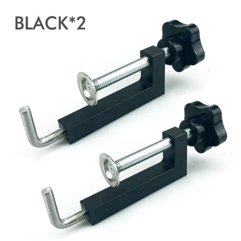 Serre-joint en G Réglable Universel – Pince de Menuiserie Robuste pour Fixation Précise (Bleu, Lot de 2 pièces)