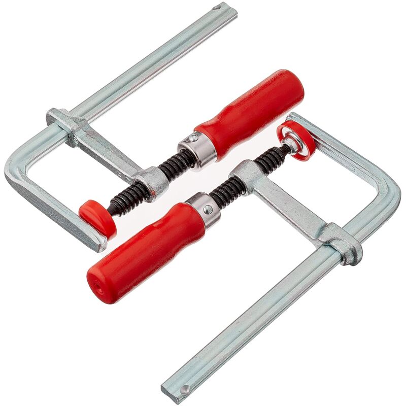 Serre Joint Rail de Guidage 2 Pièces 160x60mm pour Système de Rail de Guidage, Force de Serrage de 220KG