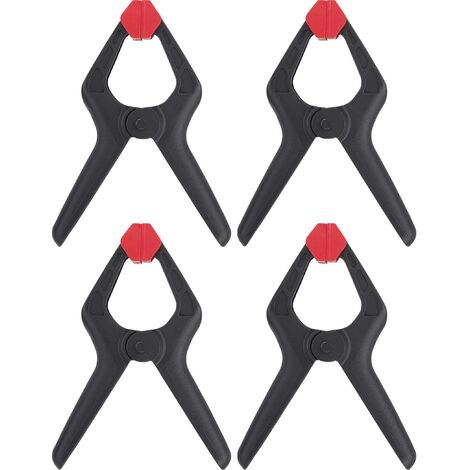 Serre-joint Toolcraft, lot de 4, 40 mm 5 kg TOOLCRAFT 1611470 Mesures d'empattement:50 mm 4 pc(s) X991471