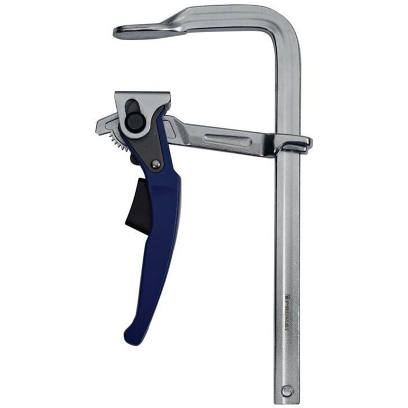 Serre-joints à levier envergure 200 mm col de cygne 100 mm effort de serrage jus