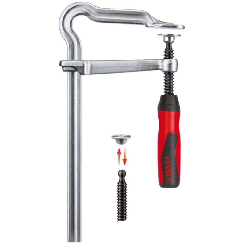 Bessey - Presse tout acier omega gmz avec poignée bi-matière