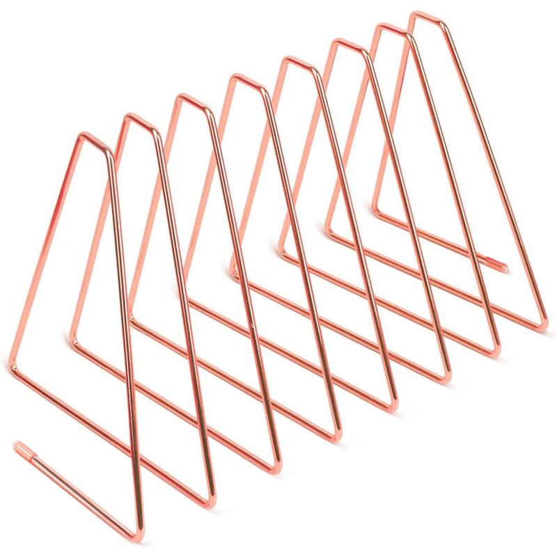 Serre-livres, Cale Livre en Métal, Serre Livre Rétractable Triangulaire, Serre Livres pour Enfants, Bureaux, Écoles, Salons, Librairie et