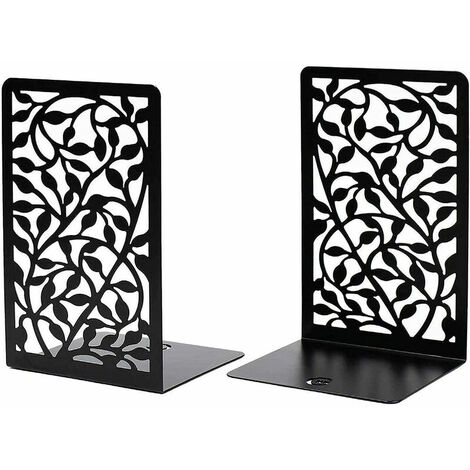 Serre-Livres De Qualité Supérieure Pour Étagères De Livres, Serre-Livres En Métal Pour Livres Lourds De Bureau À Domicile, Support D'Étagère De Livres, Décoration Pour La Maison, Bouchons De Livres, S