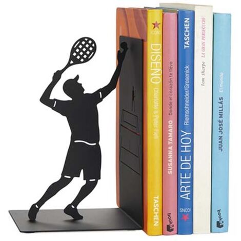 Serre-livres en métal Match Point