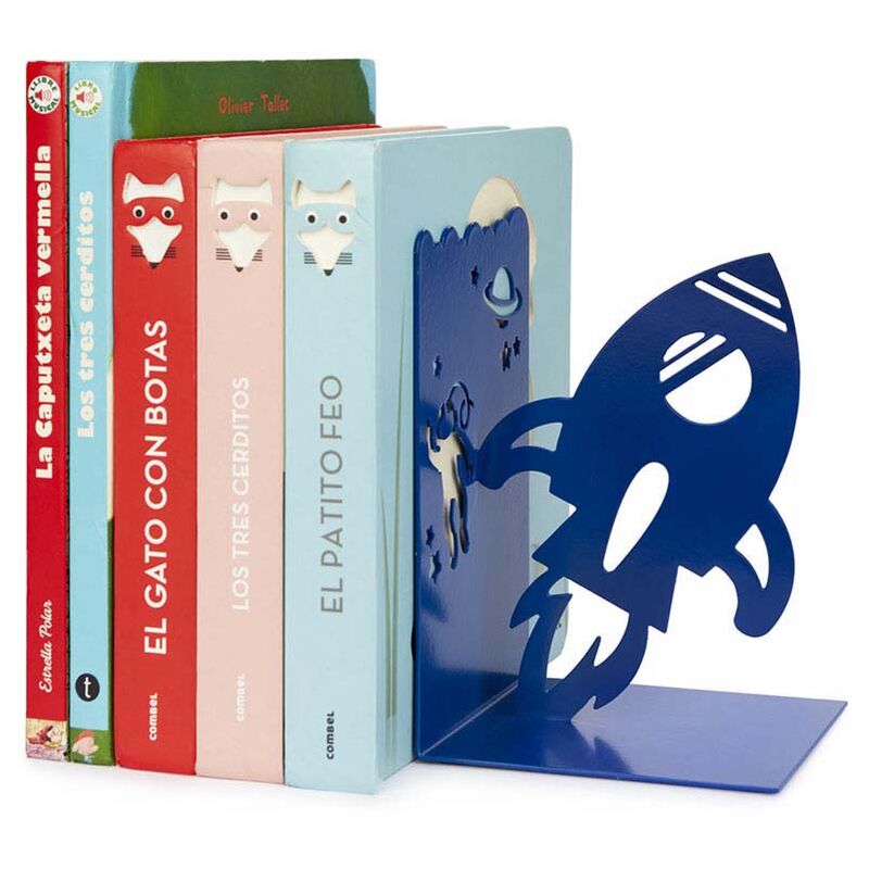 Serre-livres en métal Space Walk Serre-livres en métal Space Walk