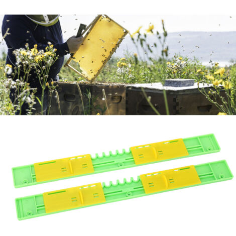 Serre-porte Anti-évasion pour Ruche Beehive Kit 2PCS Dimension:37.5cm Plastique 4cm