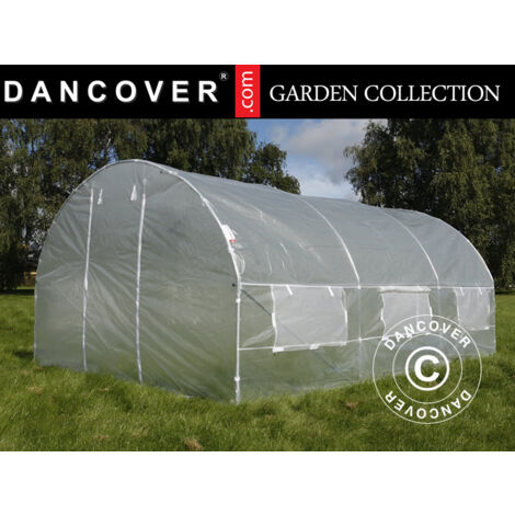 Serre Tunnel 3x4,5x2m, 13,5m², Transparent