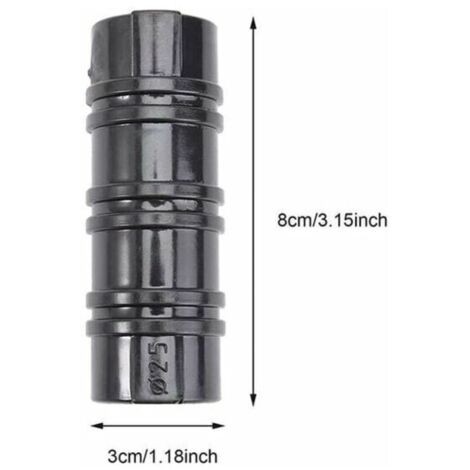 Serre Tuyau Tube Film Clip Clips Bâtiments de Jardin Plante Plastique Film Net Tuyau Fixe Connecteur Accessoires Outils Serre pour Serre de Jardin Tunnel Surface Bâches 25mm Serre Clips