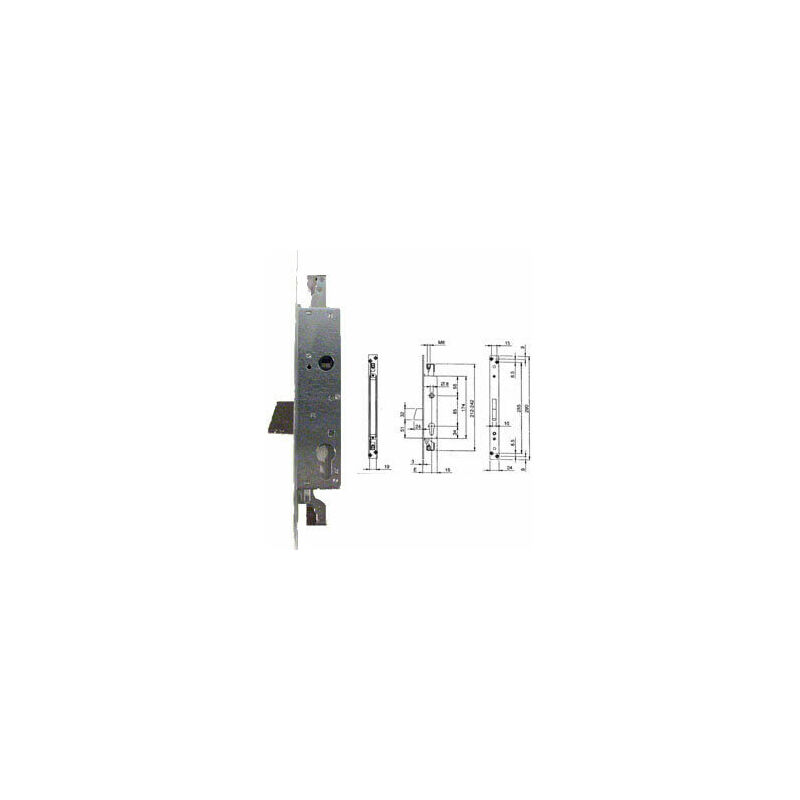 Serr.infil.tripl.mandata Q8 E35 con contropiastra