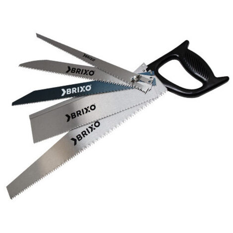 Serrucho con 5 hojas intercambiables para cortes de hobby y bricolaje – Brixo