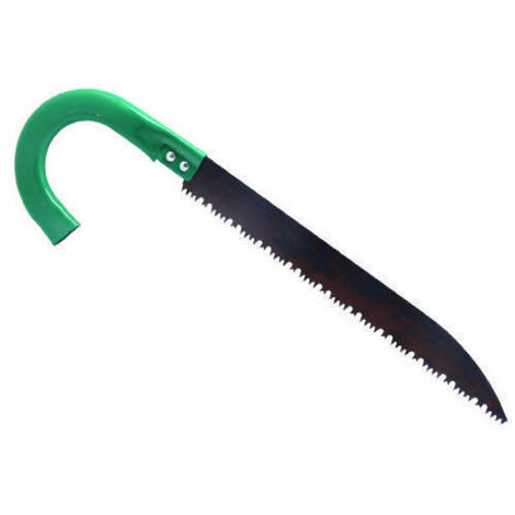 Serrucho de mango paraguas de 35 cm – hoja de acero y mango de hierro pintado para poda