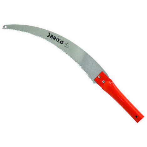 Serrucho de poda de 37 cm con asta – hoja SK5 de Brixo para corte en tierra