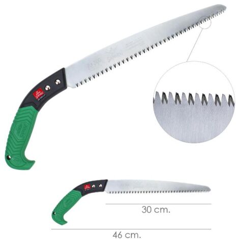 Serrucho recto Samurai – hoja de 30 cm con funda JS300LH, dientes templados y mango ergonómico