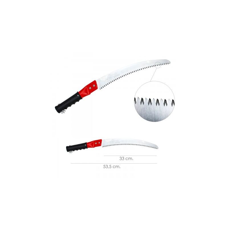 

Serrucho gc curvo para pertiga 330 mm. - Samurai