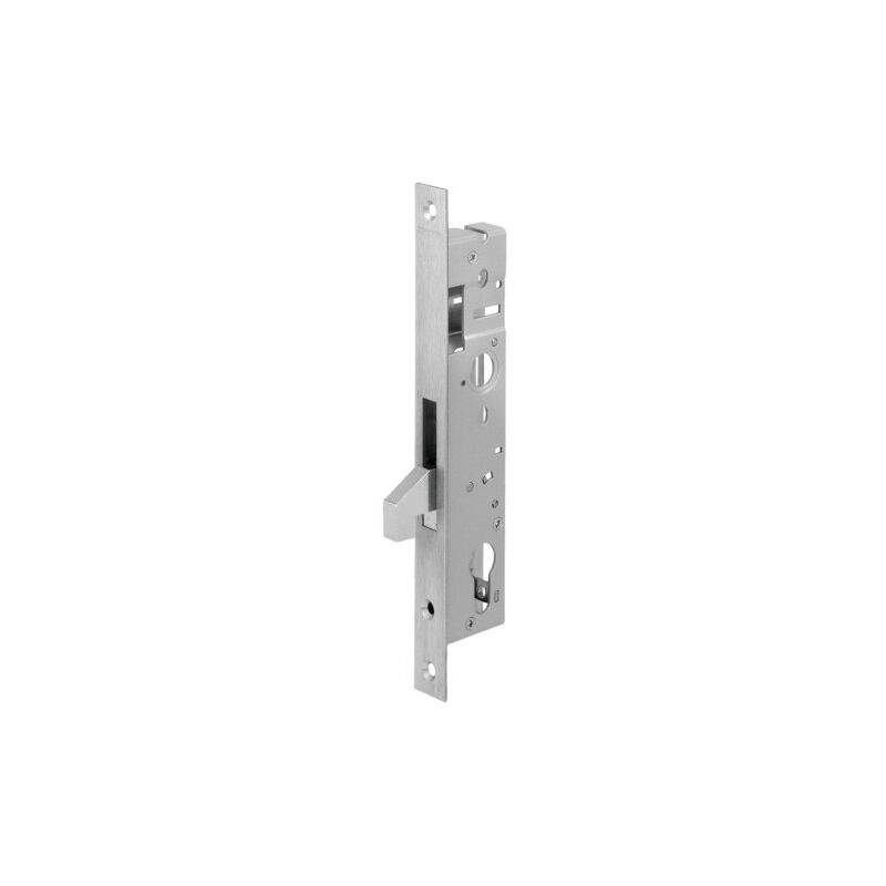 Assa Abloy - Serrure à encastrer monopoint série 2562 Argent 41 26 41
