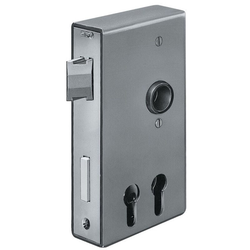 Boîtier de serrure 140D-PZ din l/r Dimension A40xB94,5xC173mm Dornm.30/60mm - 14407 - AMF