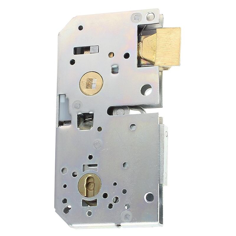 Mécanisme central pour serrure multipoints droite sans cylindre - FICHET