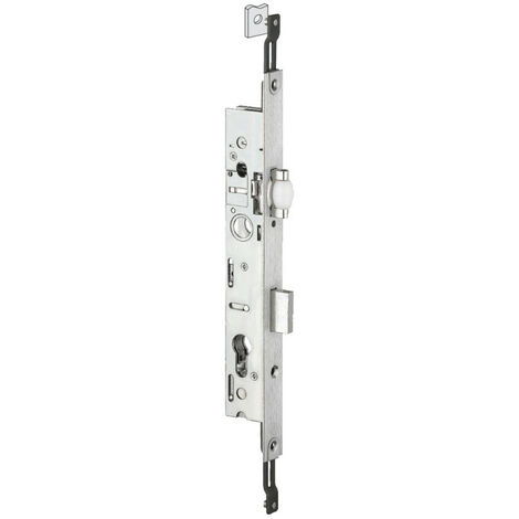 Serrure 3 points pêne dormant à rouleau coffre de 36mm pour tringle plate - STREMLER - 2274.36.TI24