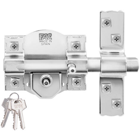 Serrure 300-R/80 Nickel F01105 Fac - FAC
